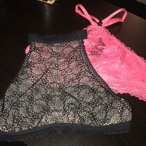 2 VS bralettes ! Beautiful details!